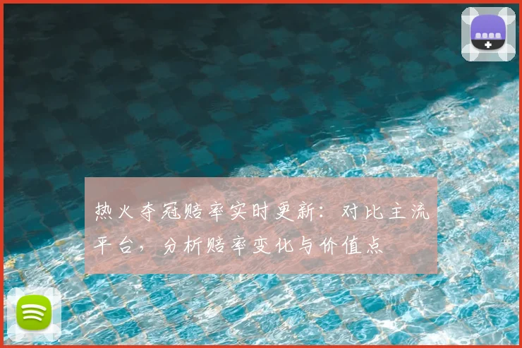 热火夺冠赔率实时更新：对比主流平台，分析赔率变化与价值点